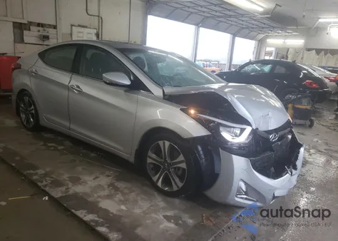 2015 Hyundai Elantra Se из США, поврежденный, VIN KMHDH4AH5FU370993